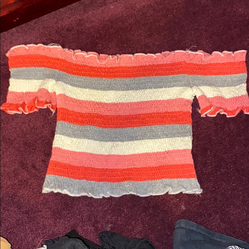 Pink Crop Top